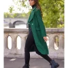 STELLA MANTEAU CINTRÉ IMPRIMÉ ZÈBRE