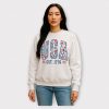 MAME SWEAT-SHIRT À COL ROND FLORAL USA