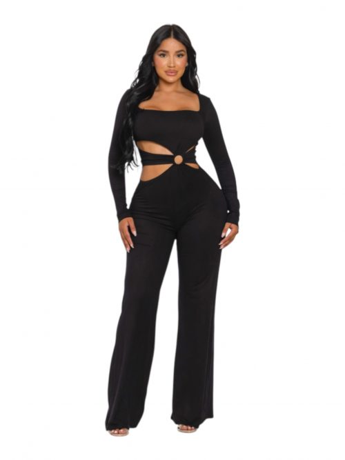 THEOLE THEOLE COMBINAISON COL ROND, MANCHES LONGUES