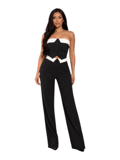 YOLAINE ENSEMBLE TUBE TOP